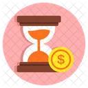 Time Is Money Investment Time Finance Time Icon