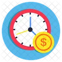 Time Is Money Investment Time Finance Time Icon