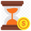 Time Is Money Investment Time Finance Time Icon