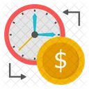 Time Is Money Investment Time Finance Time Icon