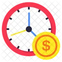 Time Is Money Investment Time Finance Time Icon