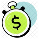Time Is Money Time Management Business Time Icon