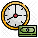 Time Is Money Finance Investment Icon