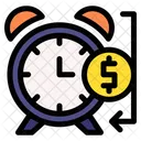 Time Budget Deposit Icon