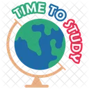Time Is Study Study Time International Study Icon