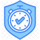 Time Keeping Speed Secure Icon