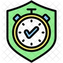 Time Keeping Speed Secure Icon