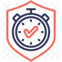 Time Keeping Speed Secure Icon