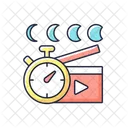 Time lapse videos  Icon
