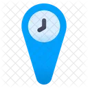 Time Location Gps Time Location History Icon