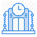 Time Machine Wall Clock Clock Icon