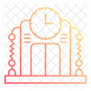 Time Machine Wall Clock Clock Icon