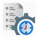 Time Managemant Clock Deadline Icon