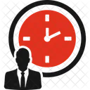 Time Management Productivity Deadline Icon