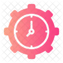 Time Management Productivity Work Experience Icon