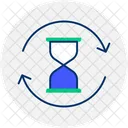 Time Management Adaptation Efficiency Icon
