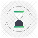Time Management Adaptation Efficiency Icon