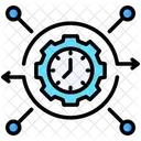 Time Management Productivity Efficiency Icon