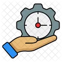 Time Management Productivity Time Planning Icon