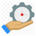 Time Management Productivity Time Planning Icon