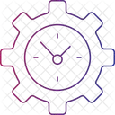 효율성 생산성 시간 관리 아이콘
