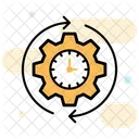 Productivity Time Management Efficiency Icon