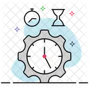 Time Management Time Schedule Time Maintenance Icon
