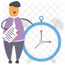 Time Management Schedule Planning Event Management Icon