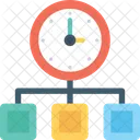 Hierarchy Time Productivity Icon
