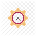 Management Time Setting Icon