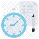 Time Management Checklist Time Icon
