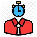 Time Management Time Clock Icon