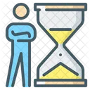 Time Management Hourglass Time Icon
