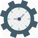 Clock Cog Seo Performance Icon
