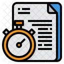 Time Management Stopwatch Management Icon