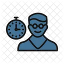 Time Management Schedule Time Organizer Icon