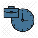 Time Management Schedule Time Organizer Icon