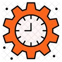 Time Management Process Time Icon
