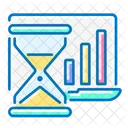 Time Management Hourglass Clock Icon