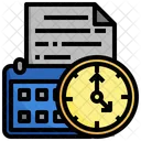 Time Management Efficiency Time And Date Icon