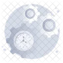 Time Settings Time Management Efficiency Icon