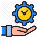 Time Management Time Setting Time Care Icon