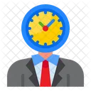 Time Management Business Time Business Man Icon