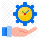 Time Management Time Setting Time Care Icon