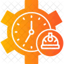 Time Management Clock Deadline Icon