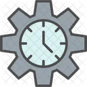 Time Management Clock Setting Clock Icon