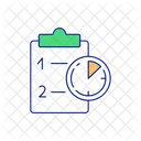 Time Management Work Icon
