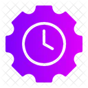 Time Management Time And Date Efficiency Icon