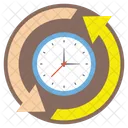 Around Clock Time Icon