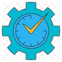 Time Management Productivity Task Management Icon